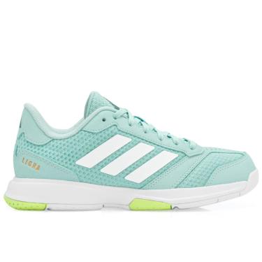 Imagem de Tênis Adidas Ligra 8 Verde Claro e Branco-41