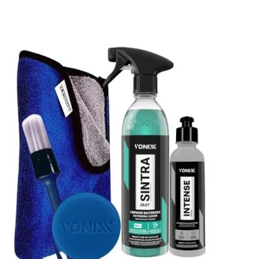 Imagem de Kit Limpeza Interna de Painel E Revitalização de plasticos Intense,Sintra Fast Vonixx