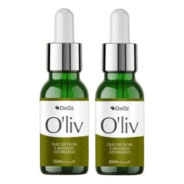 Imagem de 2 Óleos Ozonizado- Oliva -e- Avocado- Regenera Cicatriza- Oxioz Fragrância Abacate