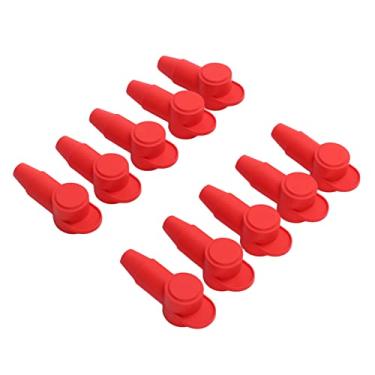 Imagem de Zhjvihx Tampa do Terminal, Evita Curto-circuito e Substituição do Protetor de Terminal de Silicone Anticorrosão para Fio 10-2AWG para Solenóide para Pinos de Junção de Energia