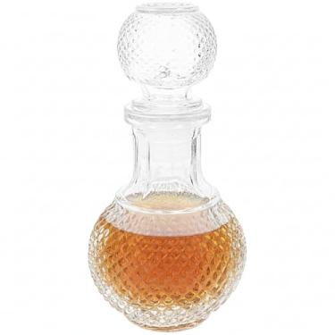 Imagem de Tofficu Decantador de vinho de vidro com rolha de 250 ml, decantador de garrafa de licor, dispensador de vidro para uísque e conhaque