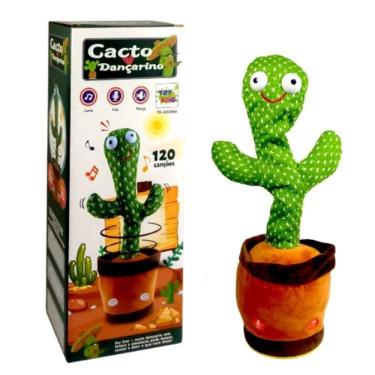 Imagem de Brinquedo Cacto Que Dança Músical Luzes Grava E Repete Falas