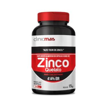 Imagem de Cápsulas Zinco 500Mg – 30 Cáp., ClinicMais