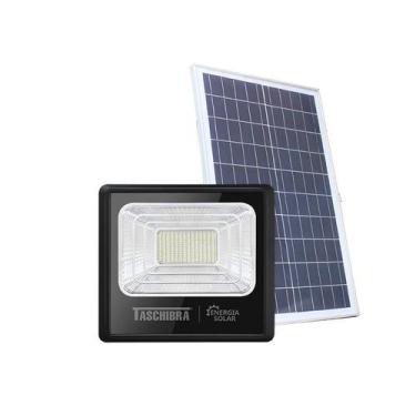 Imagem de Refletor led solar tr sun 100w 6500k - preto - taschibra
