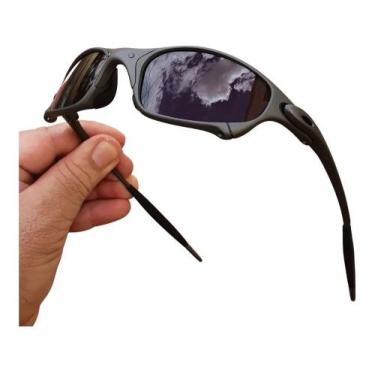 Imagem de Oculos de Sol Juliet Preto Black X-Metal Polarizado Pinado Lupa Mandra