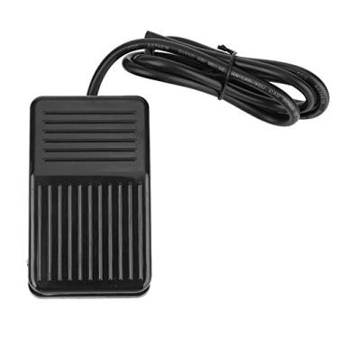 Imagem de EVGATSAUTO Interruptor de Controle de Pedal Operado por Pedal 250VAC 10A IP67 para Prensa Hidráulica de Perfuração de Mesa de Motor (Comprimento da linha 1 metro)