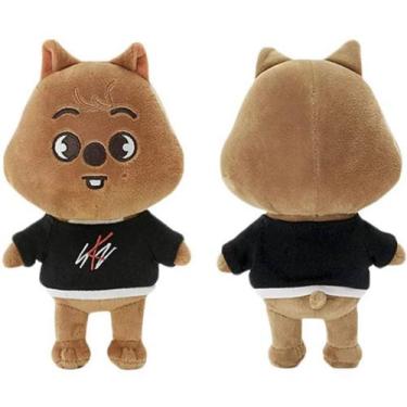 Imagem de Pelúcia Skzoo Personagem Han Quokka Stray Kids Cartoon 20cm