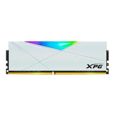 Imagem de Memória RAM XPG Spectrix D50 RGB, 8GB, 3200MHz, DDR4, CL16, Branco - AX4U32008G16A-SW50-Unissex