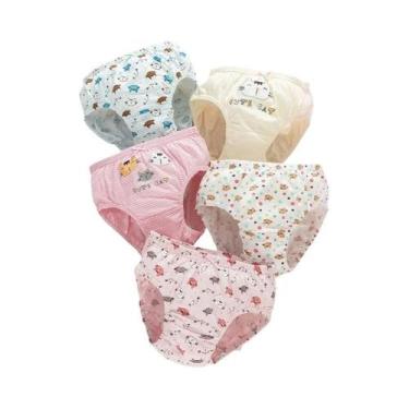 Imagem de Calcinhas De Algodão Para Meninas Com Estampa De Gato HelloKitty, Paco