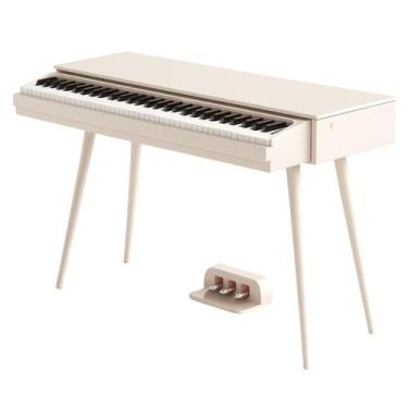 Imagem de Piano Digital Wonder WR-110 88 Teclas Branco