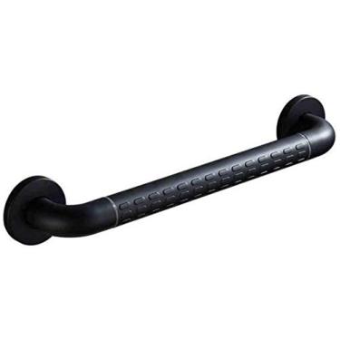 Imagem de Toalheiro de alça de banho, suporte antiderrapante, barra de apoio para deficientes, trilhos de apoio antiderrapantes, alça de partículas antiderrapante montada na parede, segurança para chuveiro