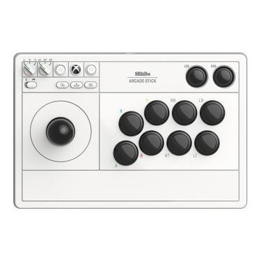 Imagem de Controle Arcade Stick Sem Fio 8BitDo para Xbox, Branco - 81JA01D-Unissex