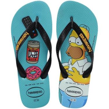 Imagem de Chinelo Havaianas Unissex cor:azul tradicional;tamanho:45/46