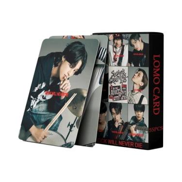 Imagem de ATEEZ 2025 Season's Greetings 55 Peças Cartão De Fã, Cartão Postal Com
