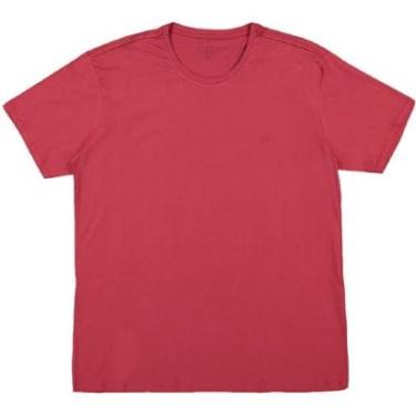 Imagem de Camiseta Manga Curta Ogochi Plus Size Masculina 006000012 Vermelha-Masculino