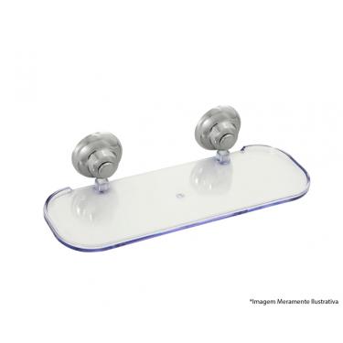 Imagem de Prateleira Abs/Aluminio Design Cromado