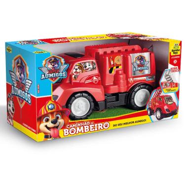 Imagem de Caminhão Samba Toys Super Patrol Bombeiro