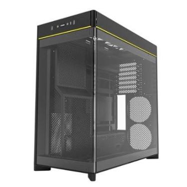 Imagem de Gabinete Gamer Montech HS02, Mid-Tower, Vidro Temperado, Preto - HS02BK-Unissex