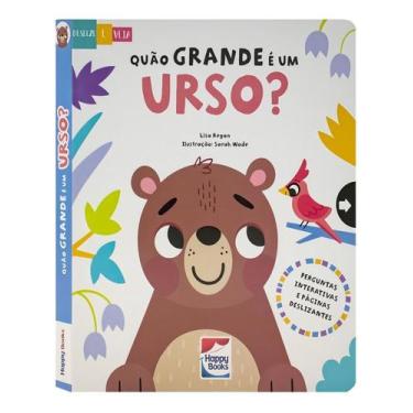 Imagem de Deslize e Veja - Quão Grande é o Urso - HAPPY BOOKS, Sortido