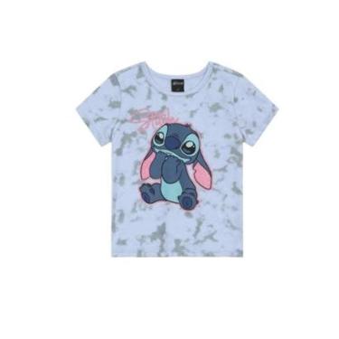 Imagem de Blusa Infantil Menina Tiedye Do Stitch Brandili-Feminino