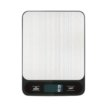 Imagem de Balança Digital De Cozinha Preta 22lb 10kg Para Culinária, Confeitaria