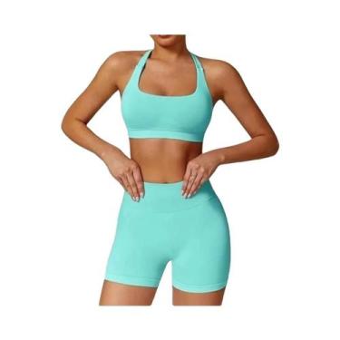 Imagem de Sutiã Esportivo Feminino Sem Costura Com Suporte Médio, Acolchoado, Se