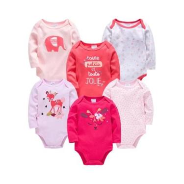 Imagem de Body Infantil De Manga Longa Para Primavera E Outono Com Estampa De De