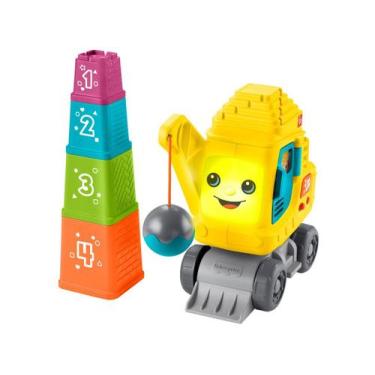 Imagem de Guindaste Aprende a Contar Fisher-Price Mattel HWY63, Colorido