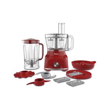 Imagem de Multiprocessador de Alimentos Philco 9 em 1 PMP1600V com 1400W  Vermelho
