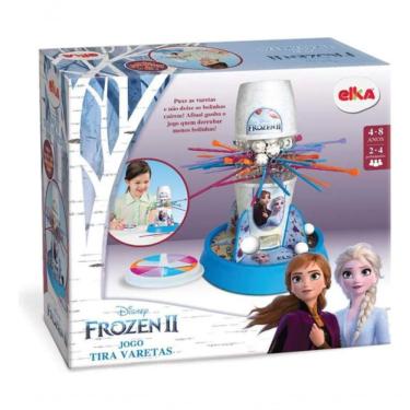 Imagem de Jogo Infantil Tira Varetas Frozen 2 1133 Elka