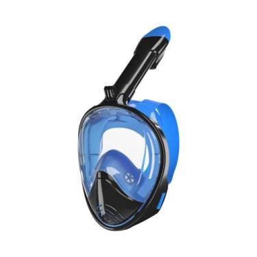 Imagem de Máscara De Snorkel Para Adultos Com Visão Panorâmica Em Silicone, Másc
