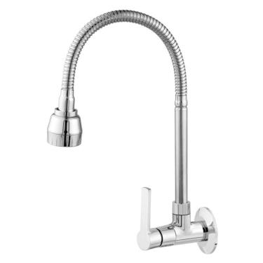 Imagem de Torneira para Cozinha de Parede 1/4vt 2369 C75 Cromado