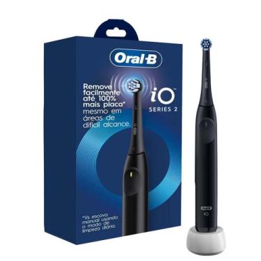 Imagem de Escova de Dente Elétrica Oral-B iO2, 1 Cabo + 1 Refil + Carregador