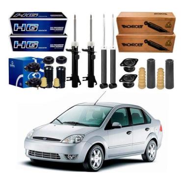Imagem de Amortecedor Dianteiro Traseiro Fiesta Sedan 1.6 2003 A 2006 - Nakata