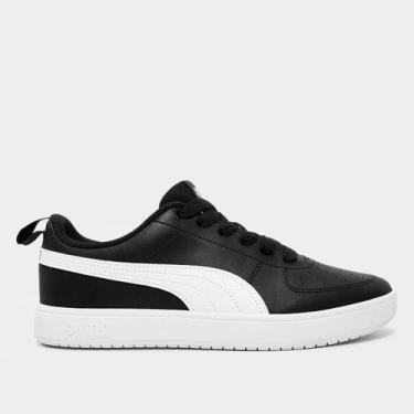 Imagem de Tênis Puma Rickie Bdp Masculino, Preto, Branco, 44