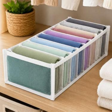 Imagem de Colmeia Organizadora Divisórias Camisetas Calças Shorts Pijamas Transp