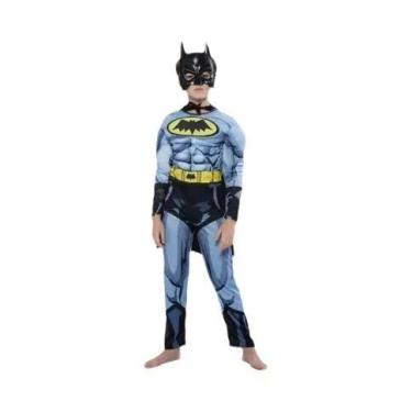 Imagem de Fantasia De Super-Herói Para Crianças, Traje De Anime Com Macacão Musc