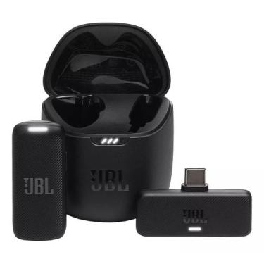 Imagem de Microfone Lapela Sem Fio Jbl Quantum Stream Usb-c Cor Preto