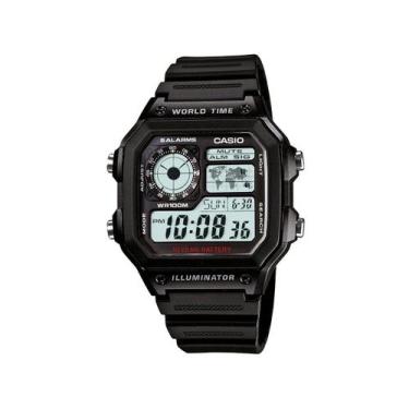 Imagem de Relógio Casio Masculino Digital AE1200WH-1AVDF