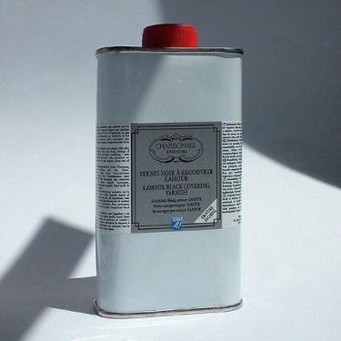 Imagem de Verniz Lamour Preto de Proteção Charbonnel 250ml