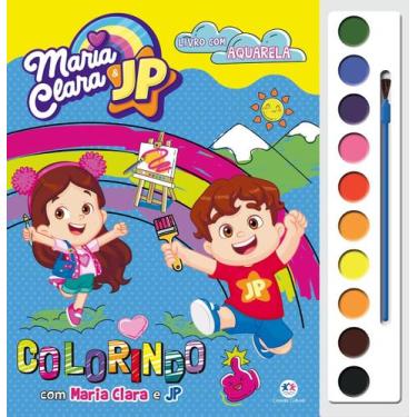 Imagem de Livro - Maria Clara e JP - Colorindo com Maria Clara e JP