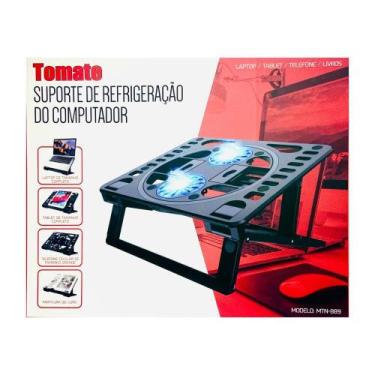 Imagem de Suporte Tomate Refrigeração Notebook Tablet Celular Livros