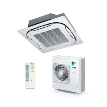Imagem de Ar Condicionado Split Cassete 4 Vias Daikin Sky Air Inverter 36000 BTUs Quente e Frio R...