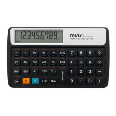 Imagem de Calculadora Financeira Truly Tr12c Platinum Rpn Algébrica com Mais de 120 Funções Integradas