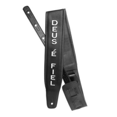 Imagem de Correia De Guitarra Deus É Fiel Cla Basso Straps 9625