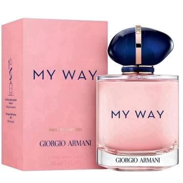 Imagem de Perfume My Way Giorgio Armani Feminino Eau de Parfum Floral Intensa 100ML Armani