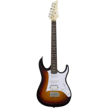 Imagem de Guitarra Elétrica Thomaz Teg 310 Sunburst