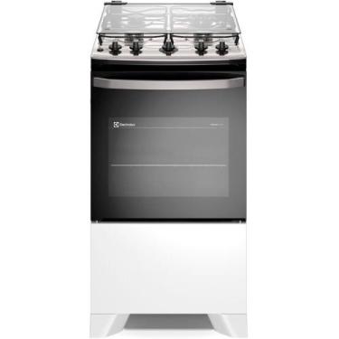 Imagem de Fogão 4 Bocas FE4IW Mesa Inox PerfectCook VaporBake Electrolux, Branco