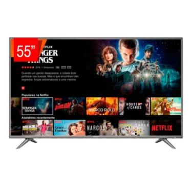 Imagem de Smart Tv Led 55 4k Semp 55sk6200 3 Hdmi 2 Usb Wifi