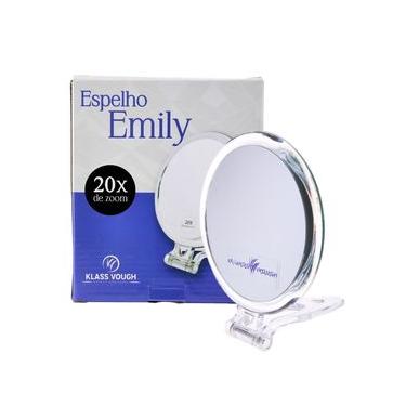 Imagem de Espelho Emily Dupla Face Aumento 20x Zoom Com Suporte para Mesa Klass Vough